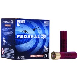 Federal WF1342 SpeedShok  12Gauge 3.50 1 12oz 2Shot 25 Per Box10 Case