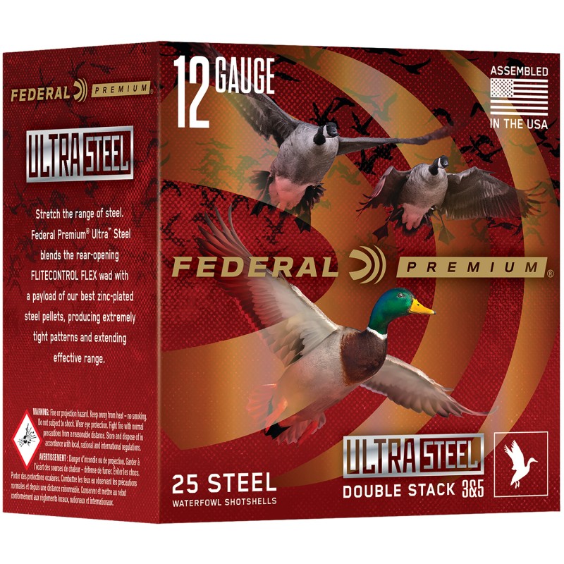 Federal PWUX142BB Premium  12Gauge 3 1 14 oz BB Shot 25 Per Box10 Cs