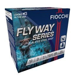 Fiocchi 123STBB Flyway  12Gauge 3 1 18oz BBShot 25 Per Box10 Case