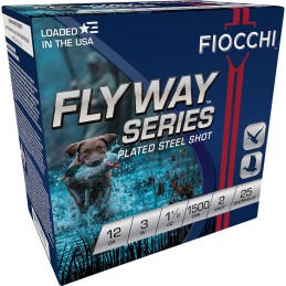 Fiocchi 123ST2 Flyway  12Gauge 3 1 18oz 2Shot 25 Per Box10 Case