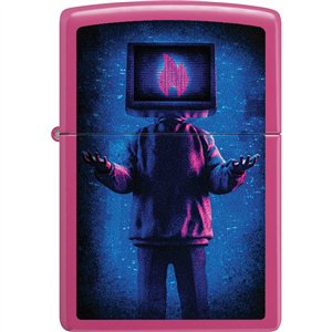 Flame TV Man Lighter