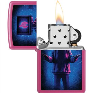 Flame TV Man Lighter