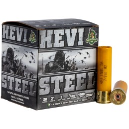 HEVIShot HS62003 HEVISteel  20Gauge 3 78oz 3Shot 25 Per Box10 Case