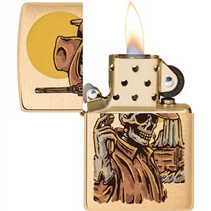 Cowboy Skull Design Lighter