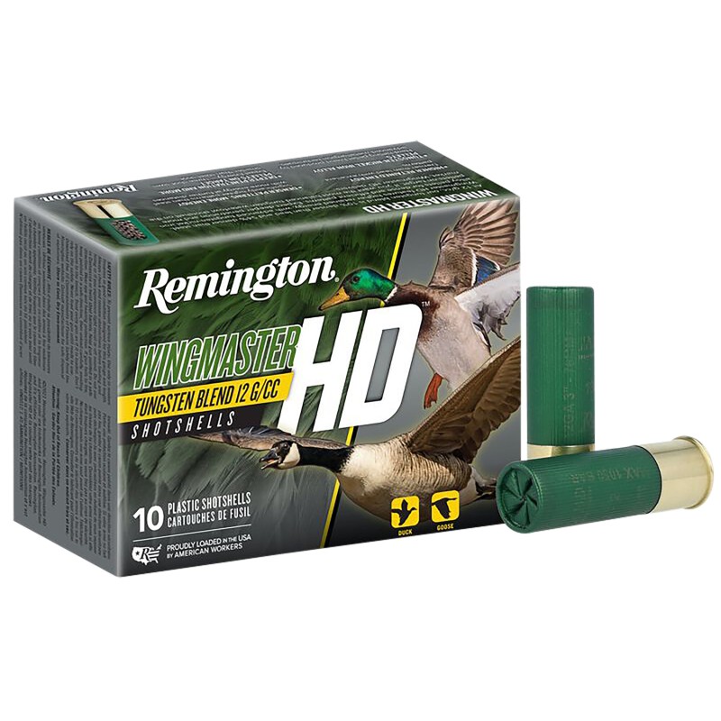 Remington Ammunition 20693 Wingmaster HD  12Gauge 2.75 1 14oz 4Shot 10 Per Box10 Case