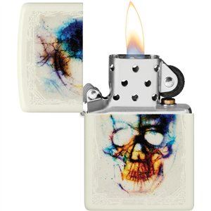 Skull Print Design Lighter