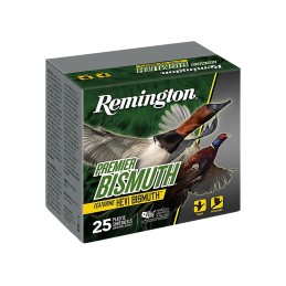 Remington Ammunition R20514 Premier Bismuth  410Gauge 3 916oz 4Shot 25 Per Box10 Case