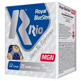 Rio Ammunition RBSM362 Royal BlueSteel Magnum 12Gauge 3 1 14oz 2Shot 25 Per Box10 Case