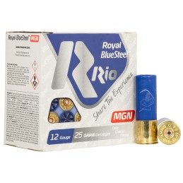 Rio Ammunition RBSM402 Royal BlueSteel Magnum 12Gauge 3 1 38oz 2Shot 25 Per Box10 Case