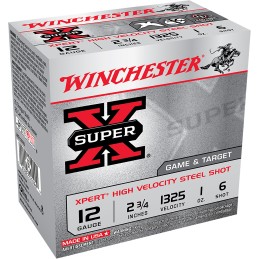 Winchester Ammo WE12GTVP6 Super X Xpert High Velocity 12Gauge 2.75 1oz 6Shot 100 Per Box2 Case Value Pack