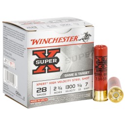 Winchester Ammo WE28GT7 Super X Xpert High Velocity 28Gauge 2.75 58oz 7Shot 25 Per Box10 Case