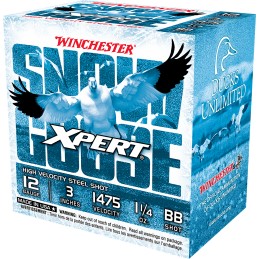 Winchester Ammo WXS123BB Xpert Snow Goose High Velocity 12Gauge 3 1 14oz BBShot 25 Per Box10 Case