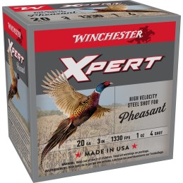 Winchester Ammo WEXP2034 Xpert Pheasant Lead Free High Velocity 20Gauge 3 1oz 4Shot 25 Per Box10 Case