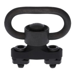 Rival Arms RARA92P3A QD Rail Mount Swivel  Push Button Adapter Fits MLOK Rail