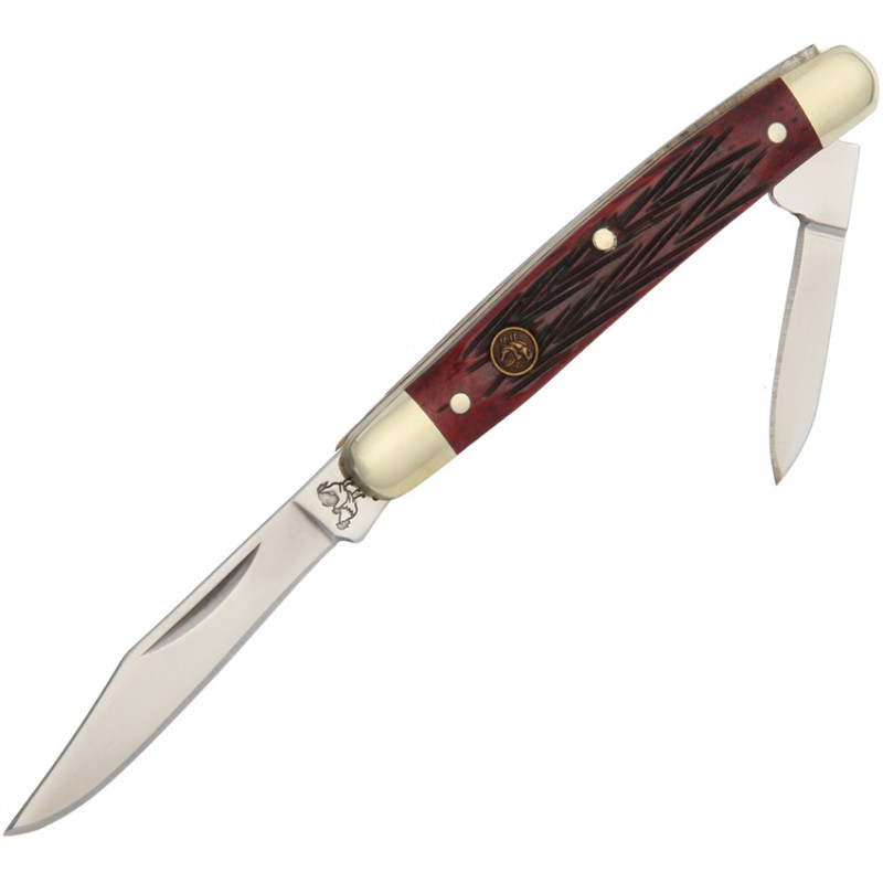 Pen Knife Red Pick Bone