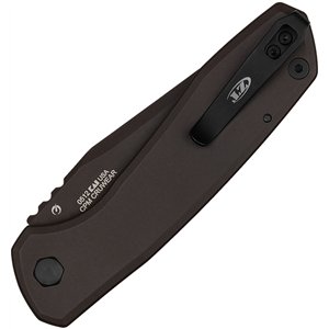 Auto 0512 Button Lock Brown