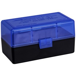 Berrys 44661 Ammo Box  223Rem5.56NATO BlueBlack Polypropylene 50rd