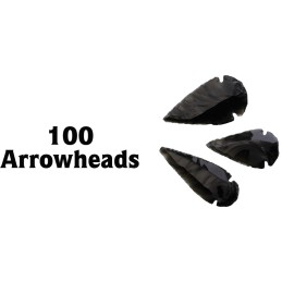 Black Obsidian Arrowhead Asst