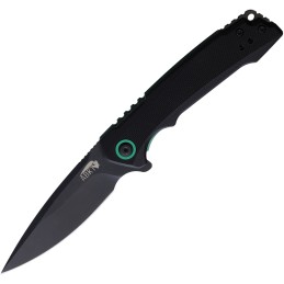 AB Elite Linerlock Blk/Grn