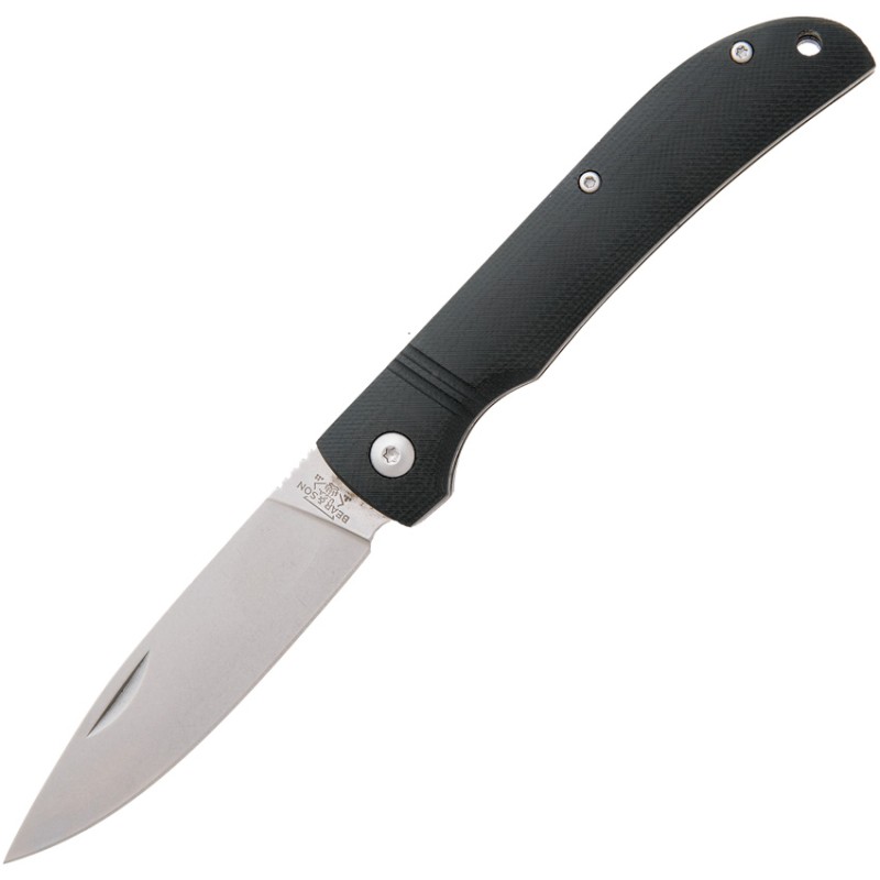 Drop Point Slip Joint Black