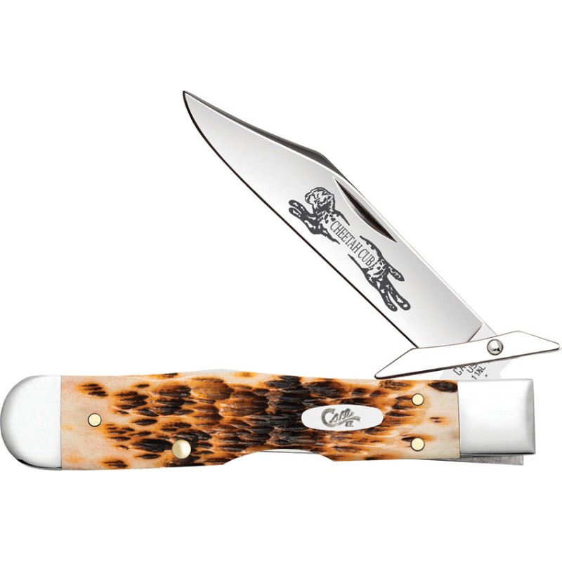 Cheetah Cub Amber Bone
