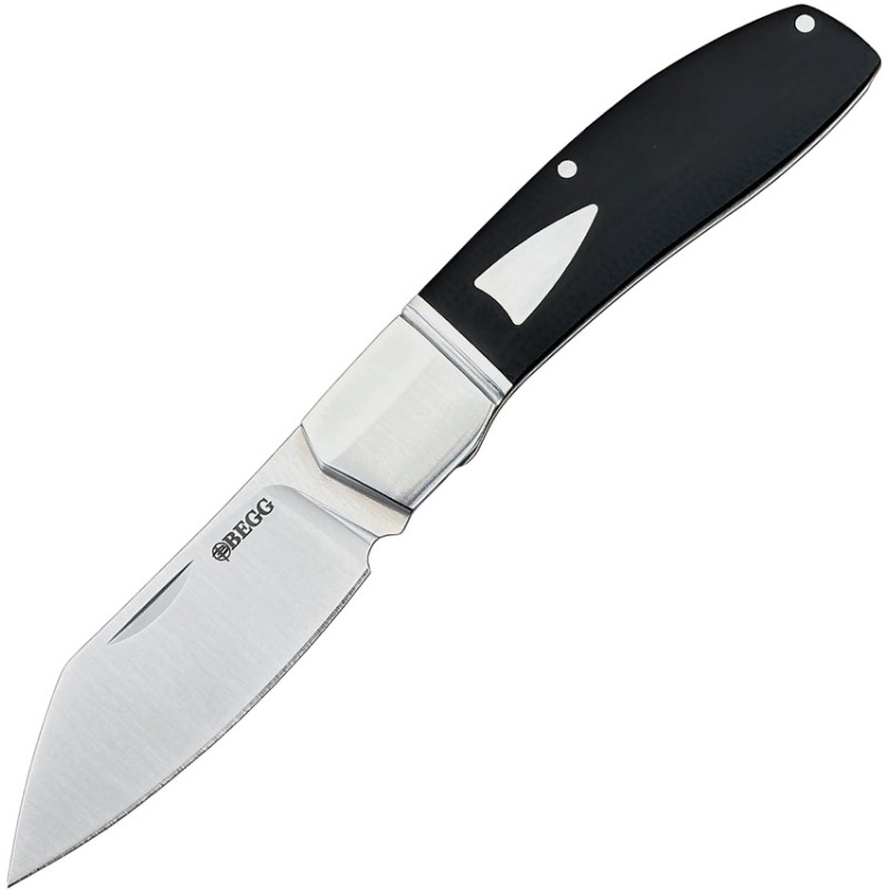 Slip Joint Sheepfoot Black G10