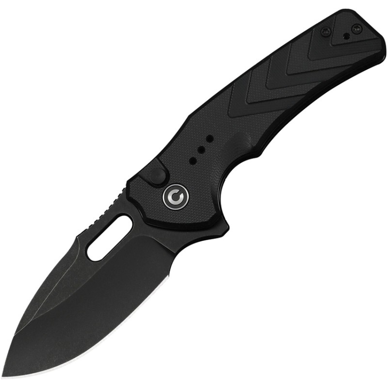 Vexron Button Lock Black G10
