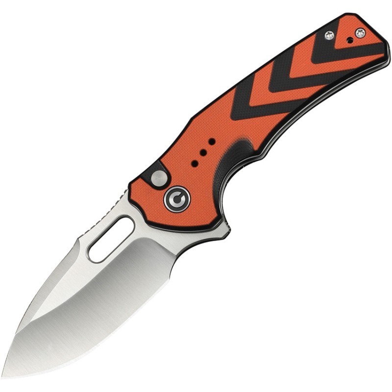 Vexron Button Lock Org/Blk