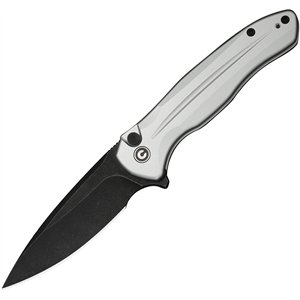 Kitefin Button Lock Silver Al