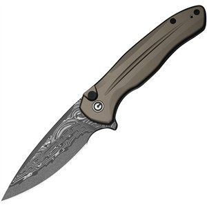 Kitefin Button Lock Brown Al