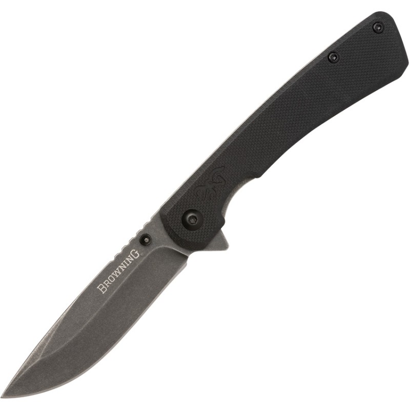 Branded Rock Framelock Blk