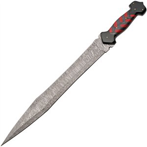 Braided Ruby Short Sword