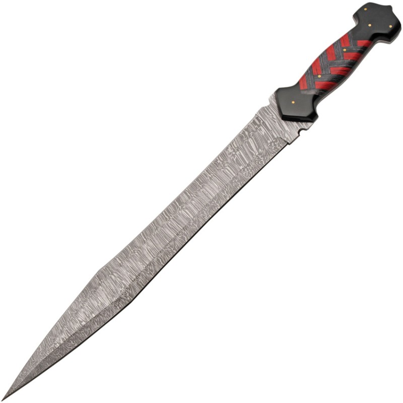 Braided Ruby Short Sword