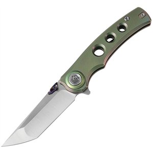 Button Lock Ti Green