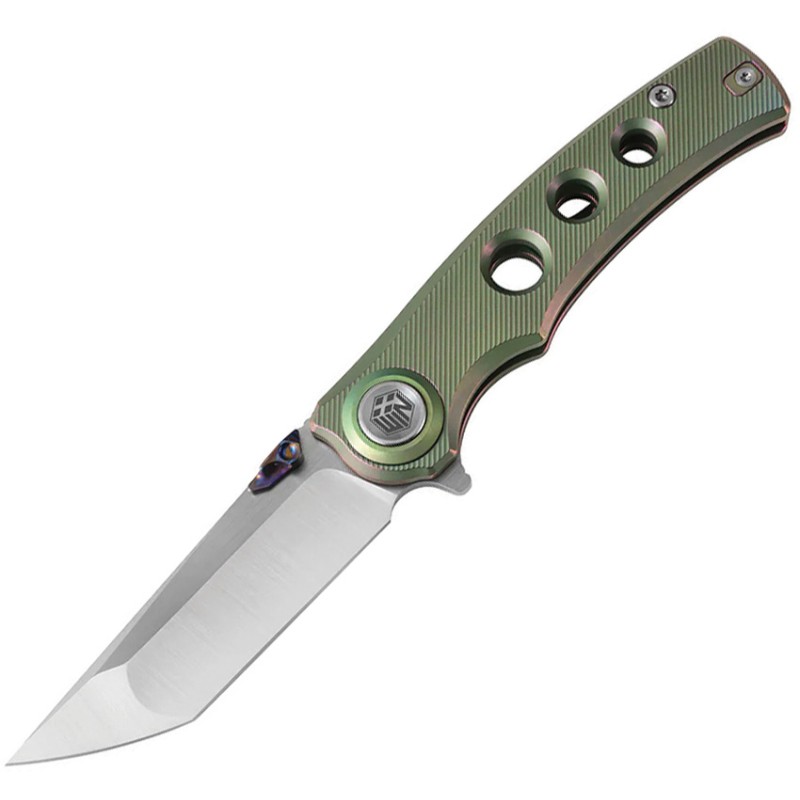 Button Lock Ti Green