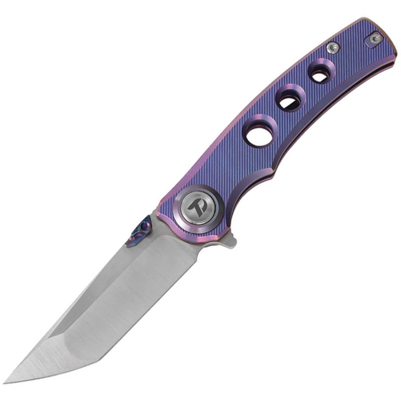 Button Lock Ti Purple