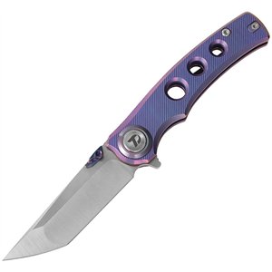 Button Lock Ti Purple
