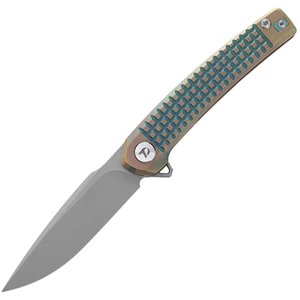 Framelock Ti Green