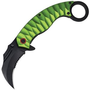 A/O Karambit Linerlock Green