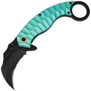 A/O Karambit Linerlock Teal