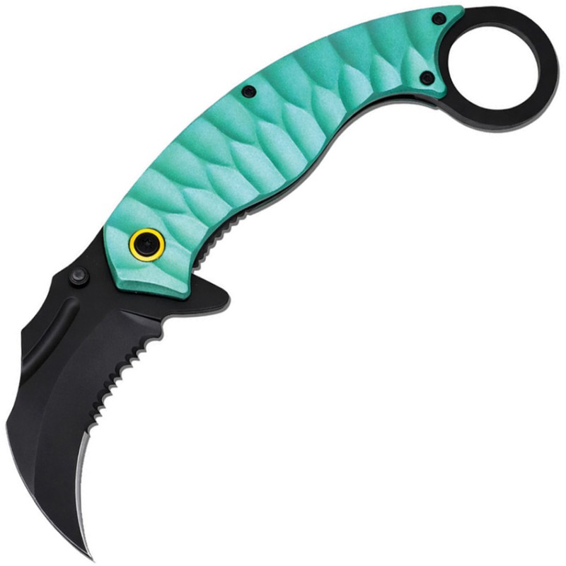 A/O Karambit Linerlock Teal