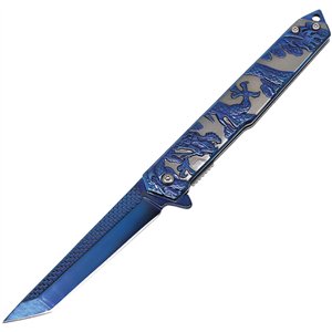 Linerlock A/O Dragon Blue
