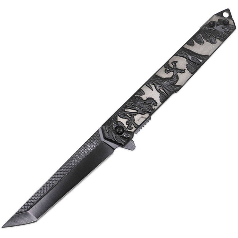 Linerlock A/O Dragon Blk/Slv