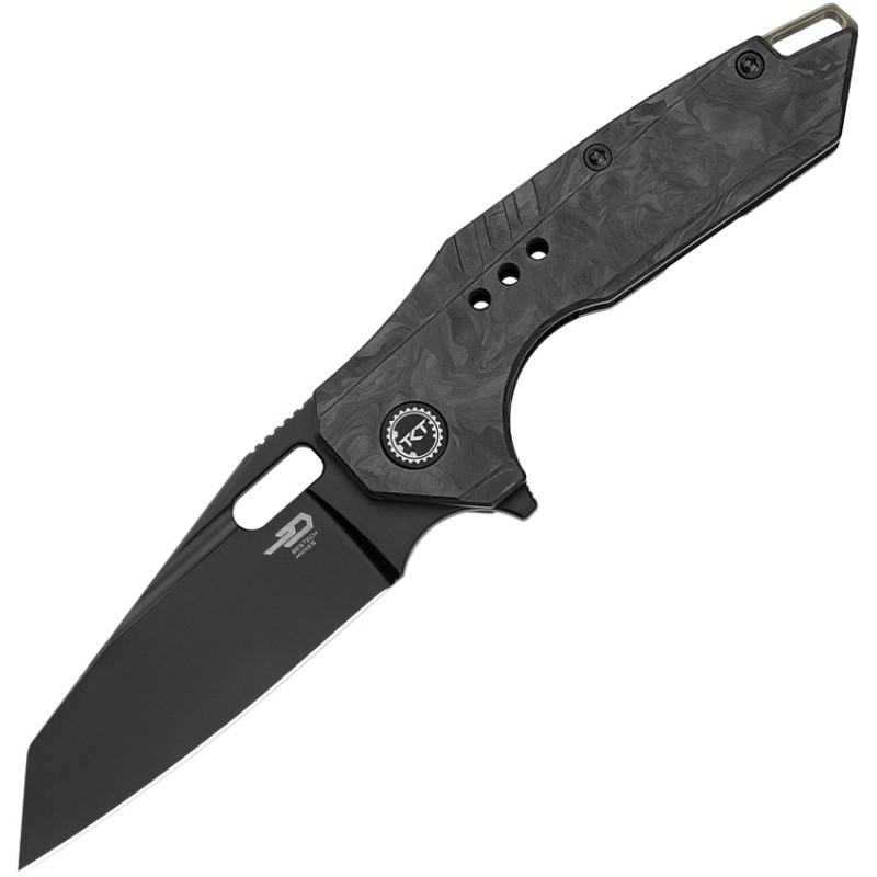 Nyxie 3 Framelock CF/Ti Black