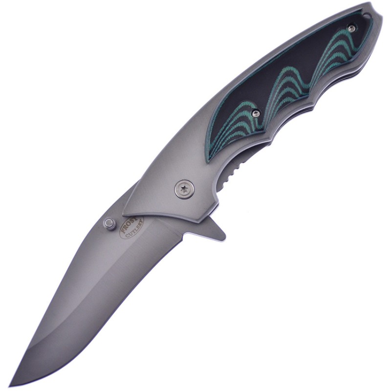 Tac Linerlock Green Wood