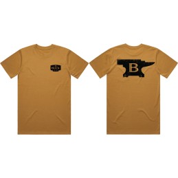 Anvil T-Shirt Camel Lrg