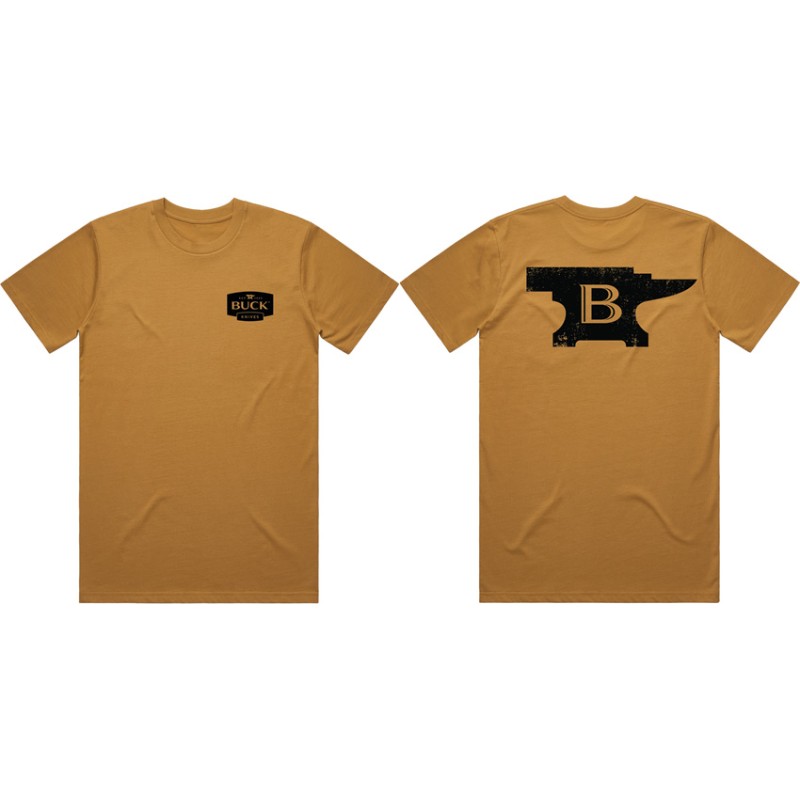 Anvil T-Shirt Camel Lrg