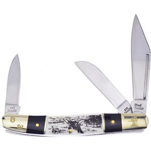 Wrangler Deer Etch Bone