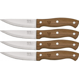 Four Piece Jumbo Steak Set