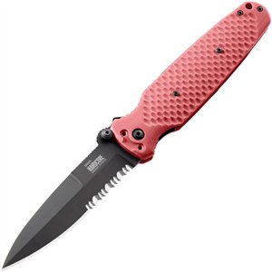 HHA Covert 01 Linerlock BlkRd